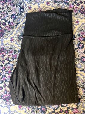 lululemon athletica align Black Textured Leggings